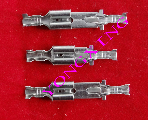 400 only 6 3 inserts LEAF SPRING JACKET COMBINED SUIT CONNECTOR CAR CONNECTION TERMINALS COPPER TINNED