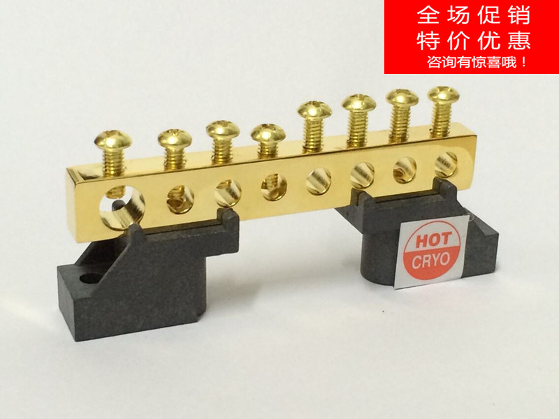 Audio line Audiophile grade plated real gold-196 degrees zero fire ground wire row 8