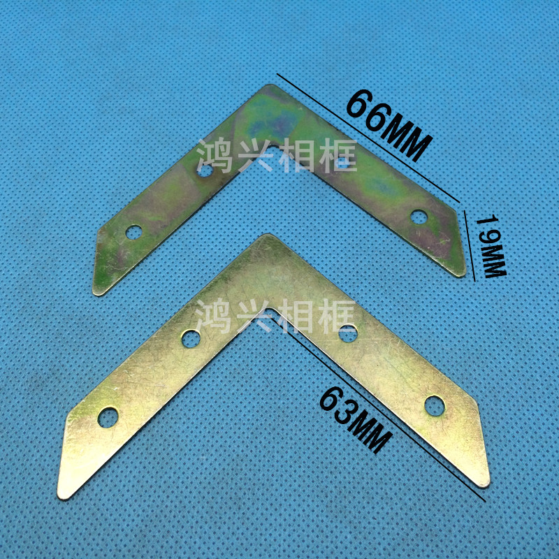 Hardware corner code Photo frame corner code Degree color big angle code Large color plated corner code Fixed angle piece behind the photo frame