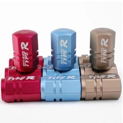 Automotive valve mouth cap car tire door mouth tire tire leakage aluminum alloy valve mouth