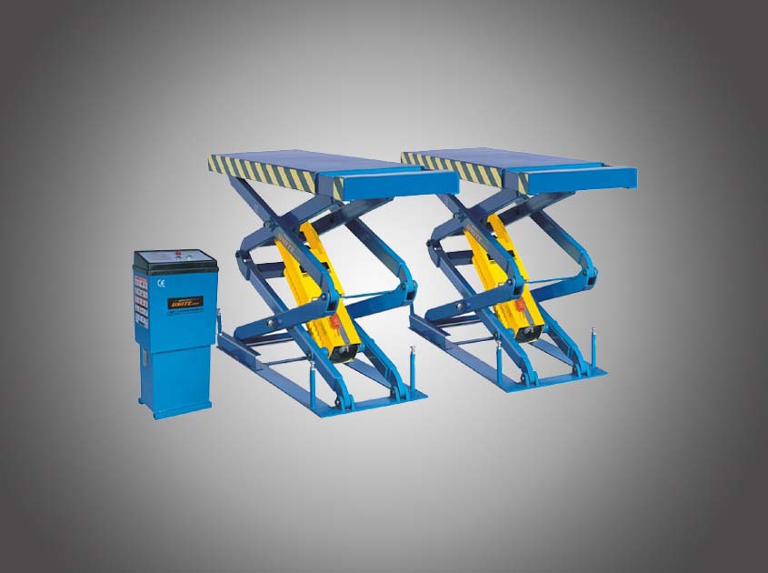 Manufacturer direct sales Bao Tempo3 tons hidden land small cut type flat lift U-E30 homegrown pump small cut lifting table