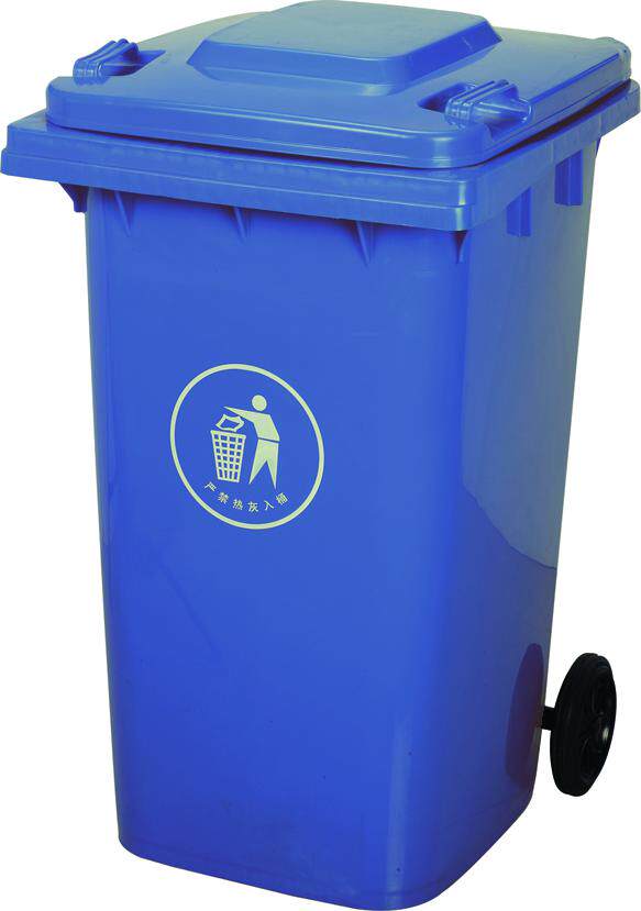 Environmental protection trash can industrial storage bucket hotel large plastic sanitation bucket 120 liters trash can peel bucket