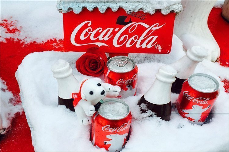 Купить Сувенир Coca-Cola Кока-Кола памятные Мос медведь белый медведь ...
