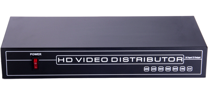 Ković 16 in 32 AHD CVI TVI coaxial allocator BNC monitoring distributor 16 1 points 2