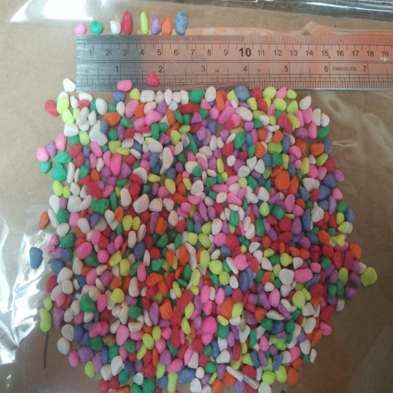 Quartz sand Pure white Hotel lobby smoke sand trash can Landscaping fish tank bottom sand Color sand stone Rice color stone