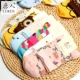 Áo len nữ mùa xuân chính hãng mùa xuân vớ cotton mỏng phần eo thoáng khí vớ hoạt hình