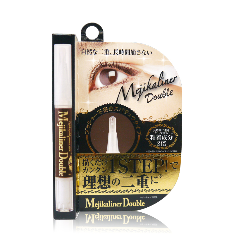 【日本直邮】Mejikaliner双眼皮胶水 笔型速干双眼皮旋转笔1支入