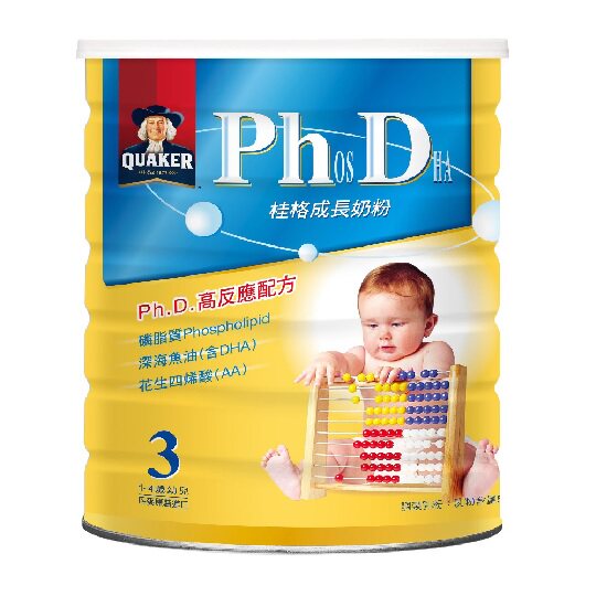 台湾官网直邮进口《桂格》高反应成长奶粉（1500g/罐）