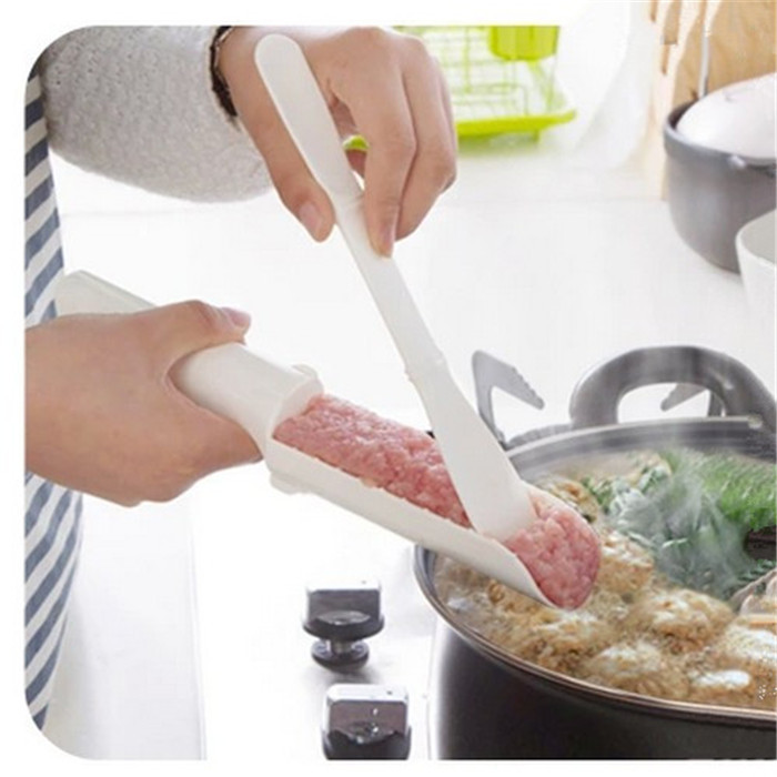 汆丸子器 肉圆 鱼丸肉丸虾丸制作器 加工勺DIY厨房用品创意小工具