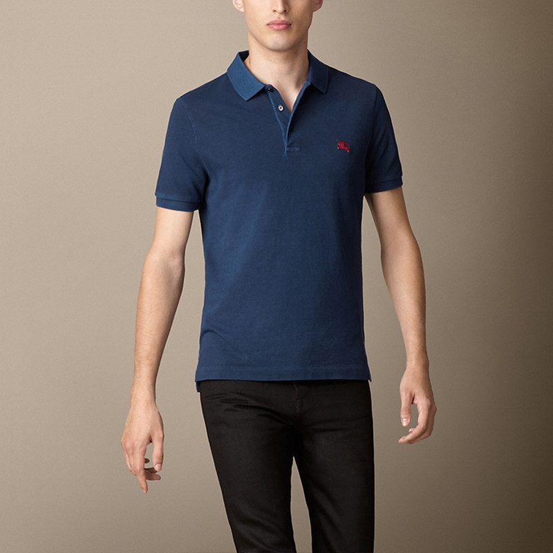 Burberry博柏利 双重染色棉质Polo衫 38722991