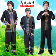 Trang phục Miao mới, trang phục, nam giới trưởng thành, Tujia, Yi, Yao, quốc tịch Zhuang, quần áo khiêu vũ thiểu số