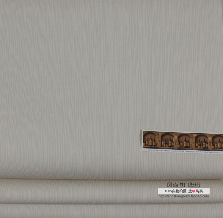 Sweden imported pure paper spot modern stripes living room and bedroom full of wood fiber wallpaper