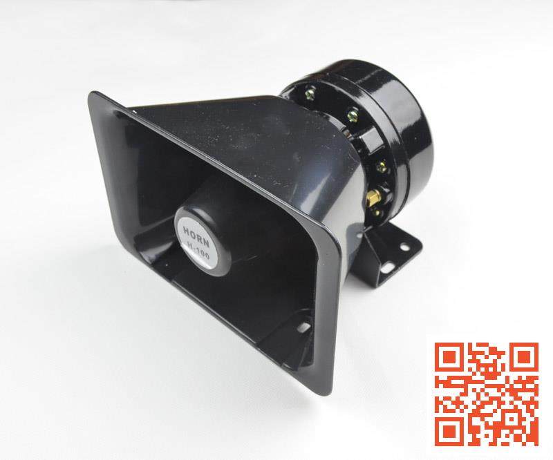 100W treble loudspeaker speaker flared trumpeter 100W8 Ohm horn speaker promotional advertising for use