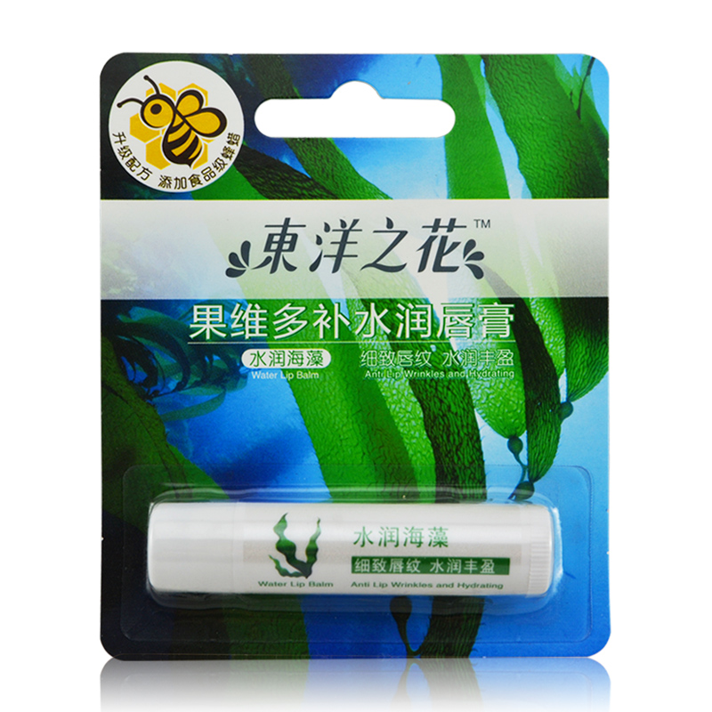 东洋之花果维多补水润唇膏（水润海藻）4.2g防干裂保湿滋润