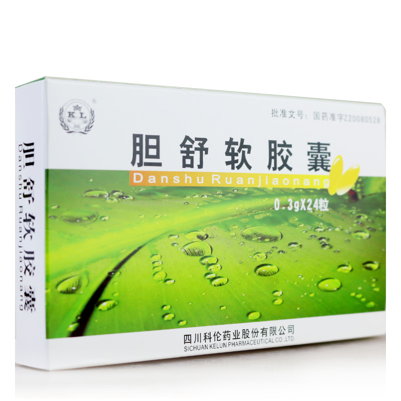 科伦 胆舒软胶囊 0.3g*24粒/盒