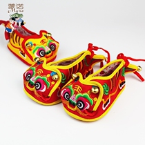 Tiger head shoes baby baby cloth shoes soft sole tiger shoes full month one hundred days newborn cloth shoes men and women baby shoes