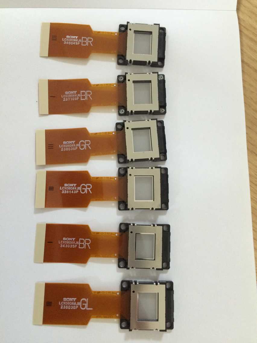 Projector LCX080A LCX080 LCD sheet LCD panel LCD screen LCD panel