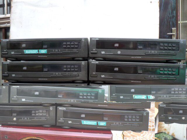 Philips AK640CD player CDM4 blue film bald head gold-plated output signal terminal