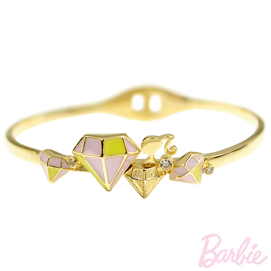 【Barbie】芭比设计师淡彩钻石手环 PayEasy官网直邮