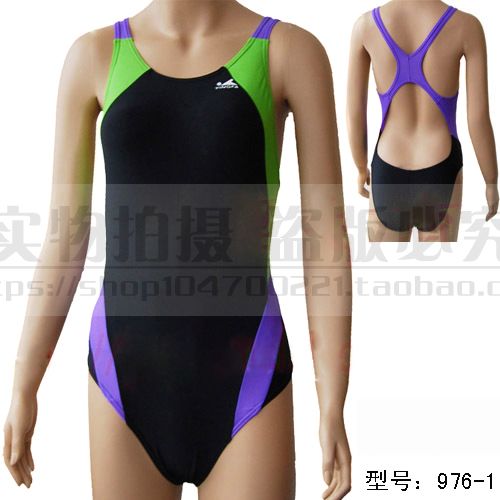 Yingfa swimsuit triangle one-piece swimsuit ladies student swimsuit children's size increase professional Y976 hot spring