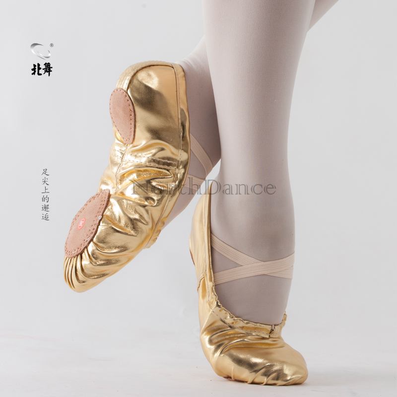 Golden Dancing Shoes Children Women Soft-bottom Exercises Adults Dancing Cat Paw Male Body Yoga Girl Ballet Shoes