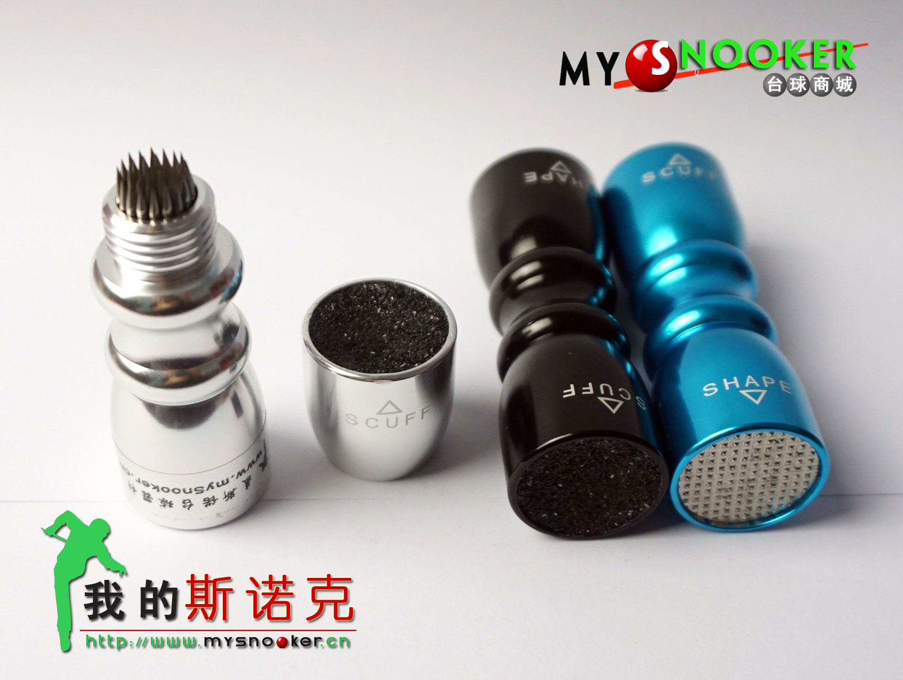 (My Snooker) Billiard cue needle sharpener dual-use tool