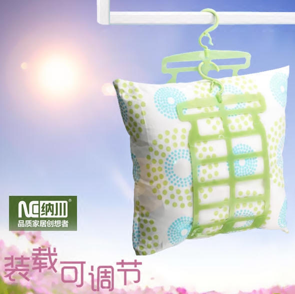 High-quality hook drying pillow rack window fixed drying pillow clip balcony doll drying rack folding drying rack drying pillow rack