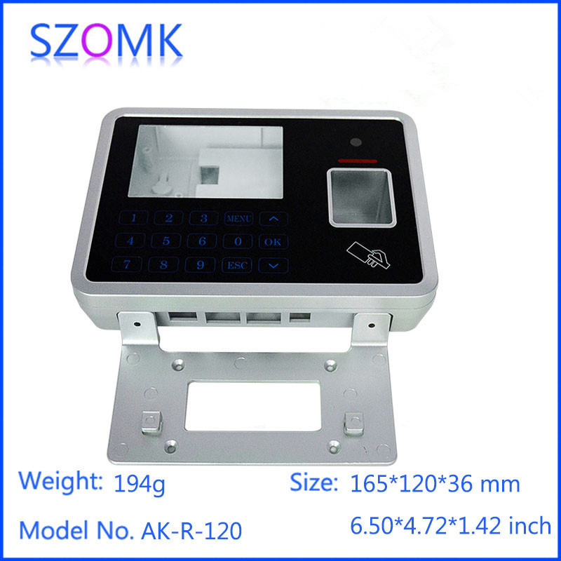 SZOMK R120 brushed card machine fingerprint reader fingerprint LCD controller One cartoon shell 165 * 120 * 36