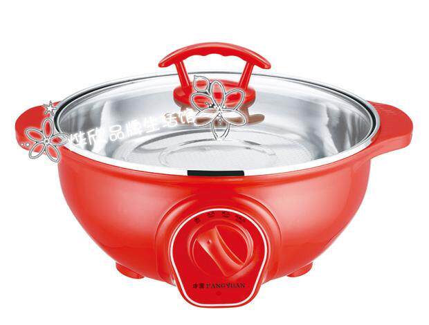 FY Fangyuan stainless steel electric hot pot Korean multi-functional electric hot pot student stainless steel fast multi-purpose pot non-stick pot