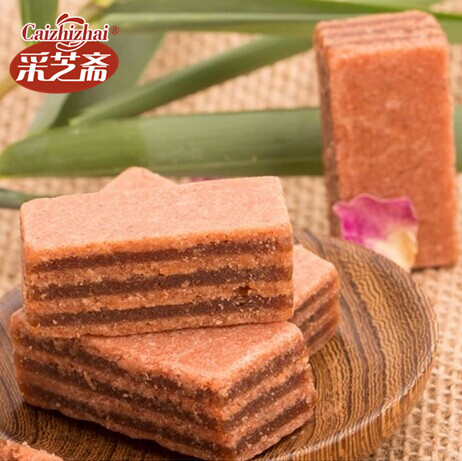 (Recall of childhood) Old Shandong Shanxi Hamburg Sandwich Mountain Cake 4 9 250g