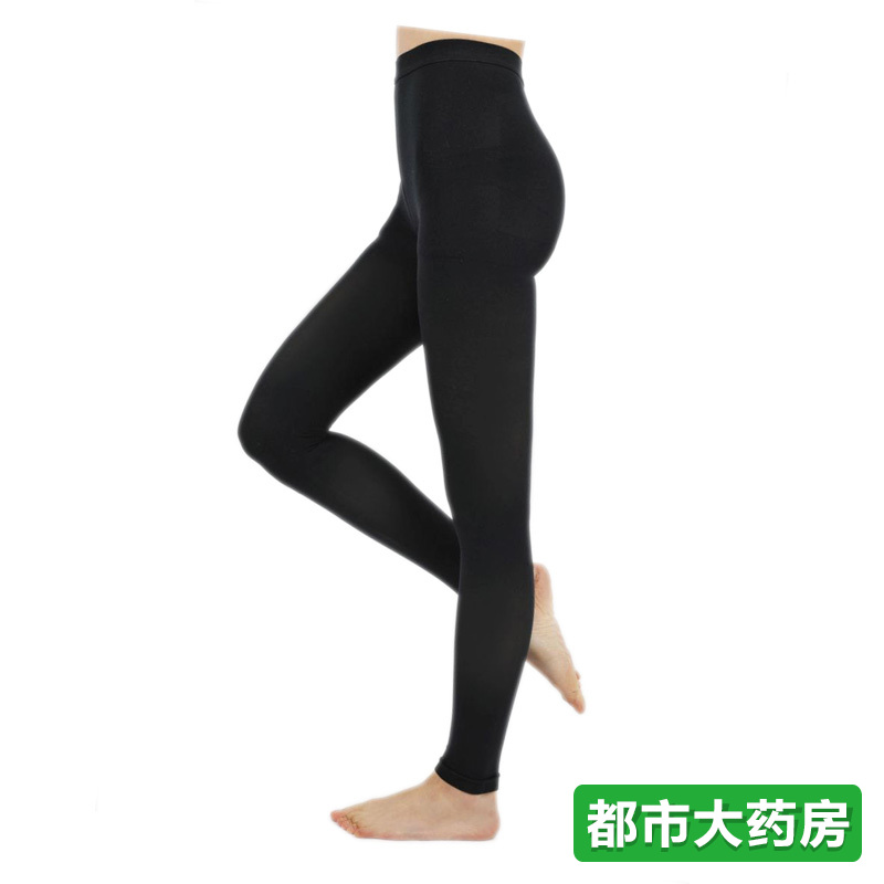 脉迪静脉袜医用弹力袜子静脉曲张裤九分裤 一级压力 男女秋冬季厚