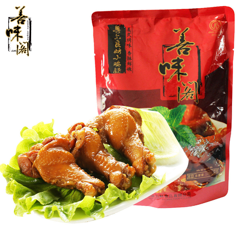 【天猫超市】善味阁 新奥尔良烤鸡腿200g 办公室休闲零食小吃