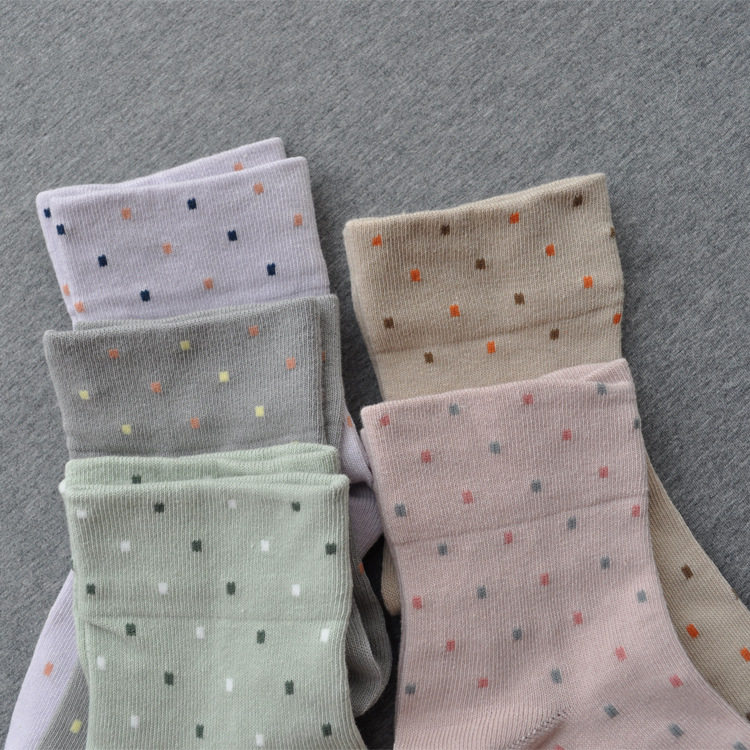 5 pairs of Japanese single cotton loose socks pregnant women socks postpartum socks little fresh short tube socks socks women