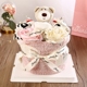Bộ quần áo cotton cho bé sơ sinh cao cấp đồ chơi bánh trung thu quà trăng rằm mùa đông và mùa đông nữ bé tặng quà bé đồ chơi cho bé 3 tháng Bộ quà tặng em bé