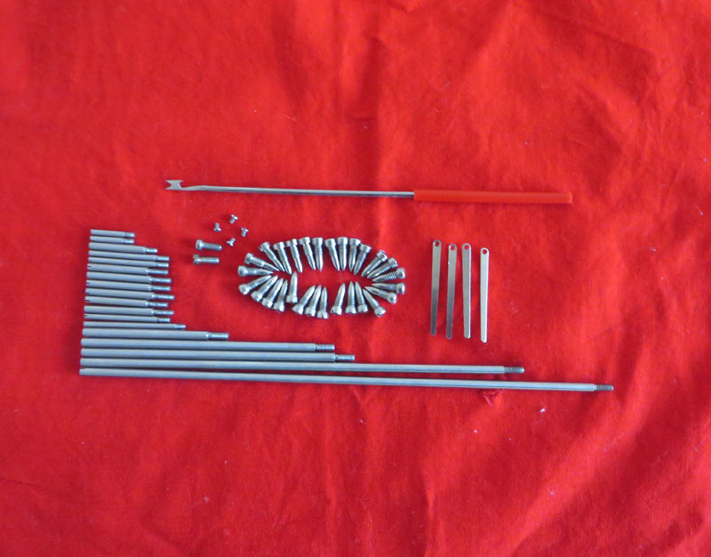 E-drop alto saxophone (shaft stick screw reed) a complete set of tools crochet saxophone accessories