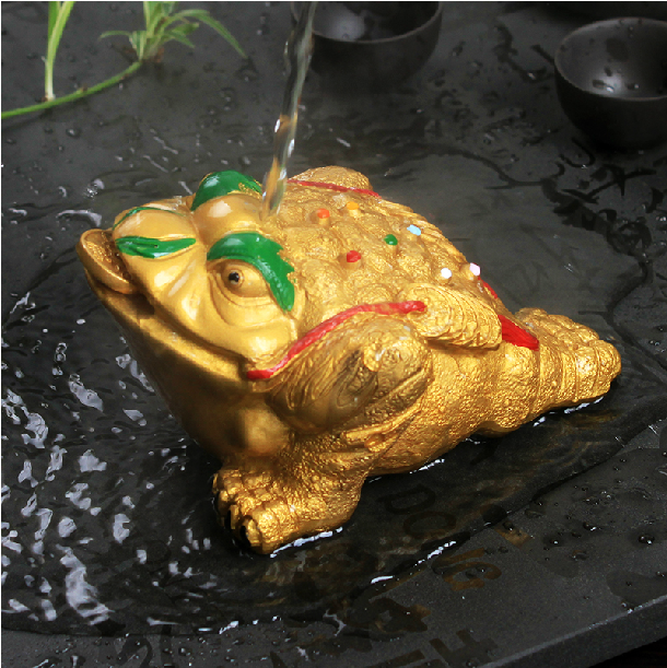 Kunfu Tea Top Color-changing Tripod Tea Tea Plate Fitting Tea Parts Tea Toad