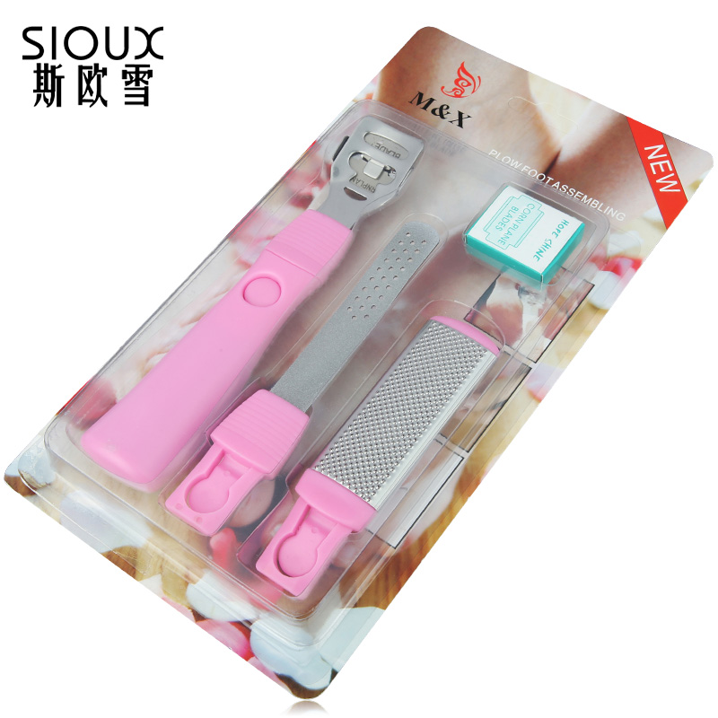 SIOUX美甲工具 去死皮脚刨刀 细脚搓 粗脚搓 修脚护理 美甲专用