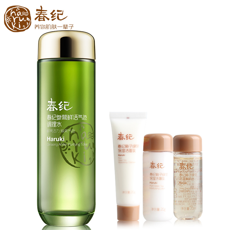 春纪参茸鲜活气色调理水120ml 补水保湿清洁易吸收温和不刺激