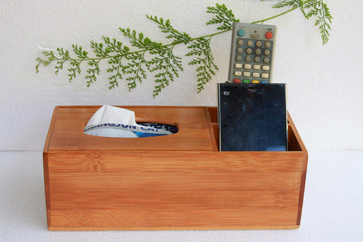 Multi-function tissue box creative living room tea handle remote control box household toilet box European napkin pumps