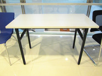 100*40 conference table folding dining table training table leisure table negotiation table office long table reading table display