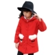 Áo len dày cho bé gái 9 cộng với cotton dài 10 bé gái 13 Quần áo trẻ em 12 tuổi bé trai lớn 7 áo Nizi 68 quần áo trẻ em Áo khoác