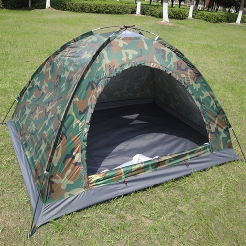 Wang Zhongwang Single double tent Outdoor couple camping tent 1-2 people ultra-light field tent