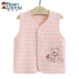 Thận bé bé vest mùa xuân và mùa thu cotton bé trai bé gái vest bé nhỏ vest mỏng phần vest mùa thu áo khoác cho bé gái Áo ghi lê