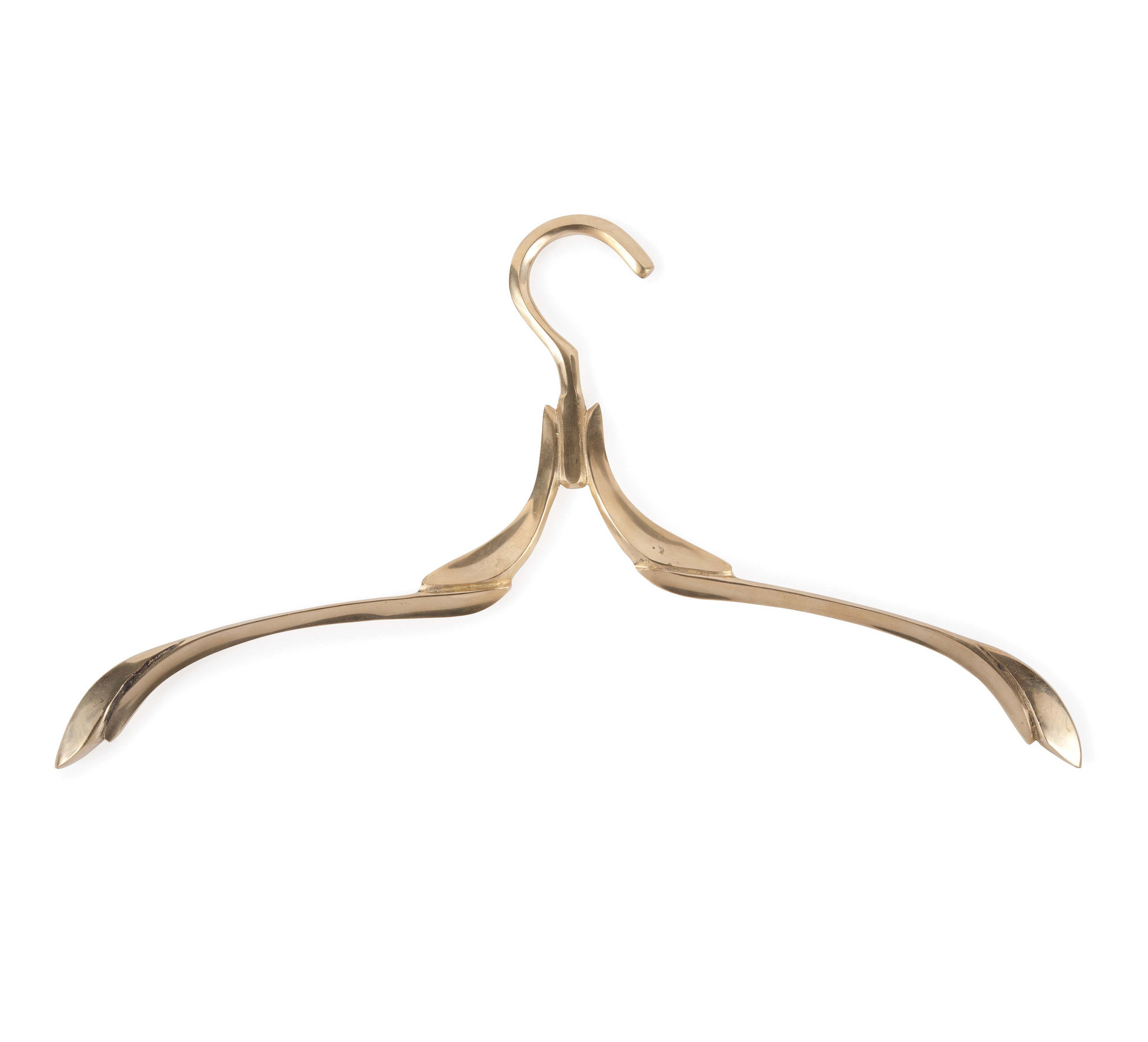BRASS Deco Hanger Imported Metal Hangers