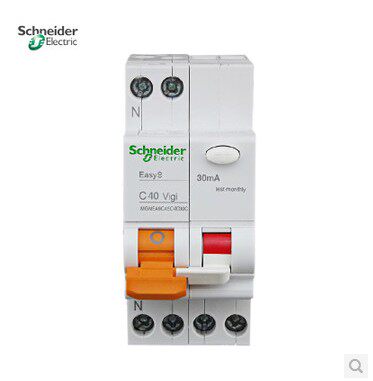 Schneider Electric Meranzhan air switch Schneider circuit breaker DPN 40A with earth leakage protector-Taobao