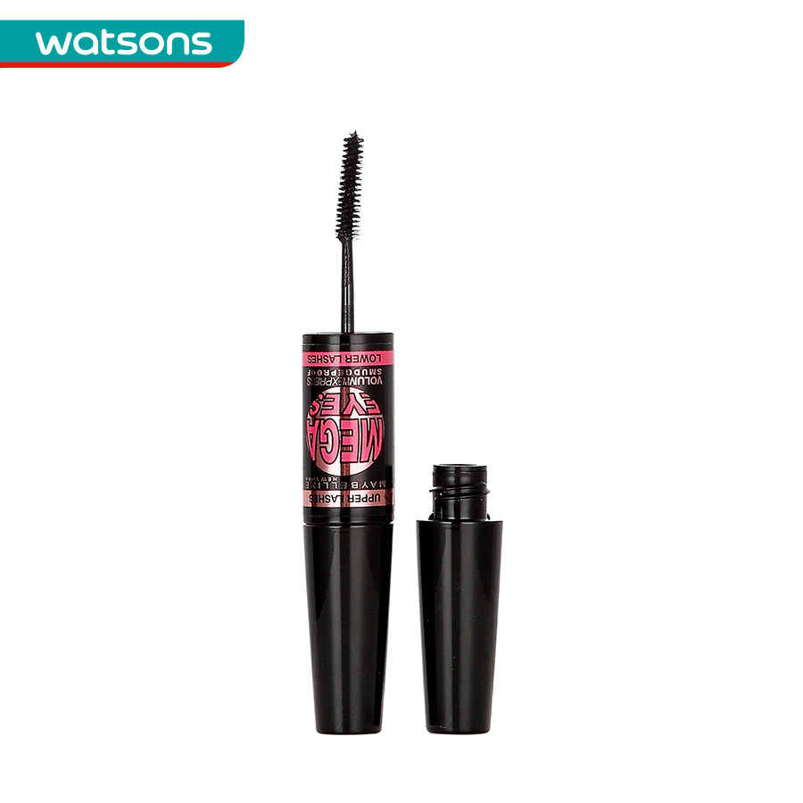 【屈臣氏】美宝莲大开电眼睫毛膏5.1毫升+4.6毫升