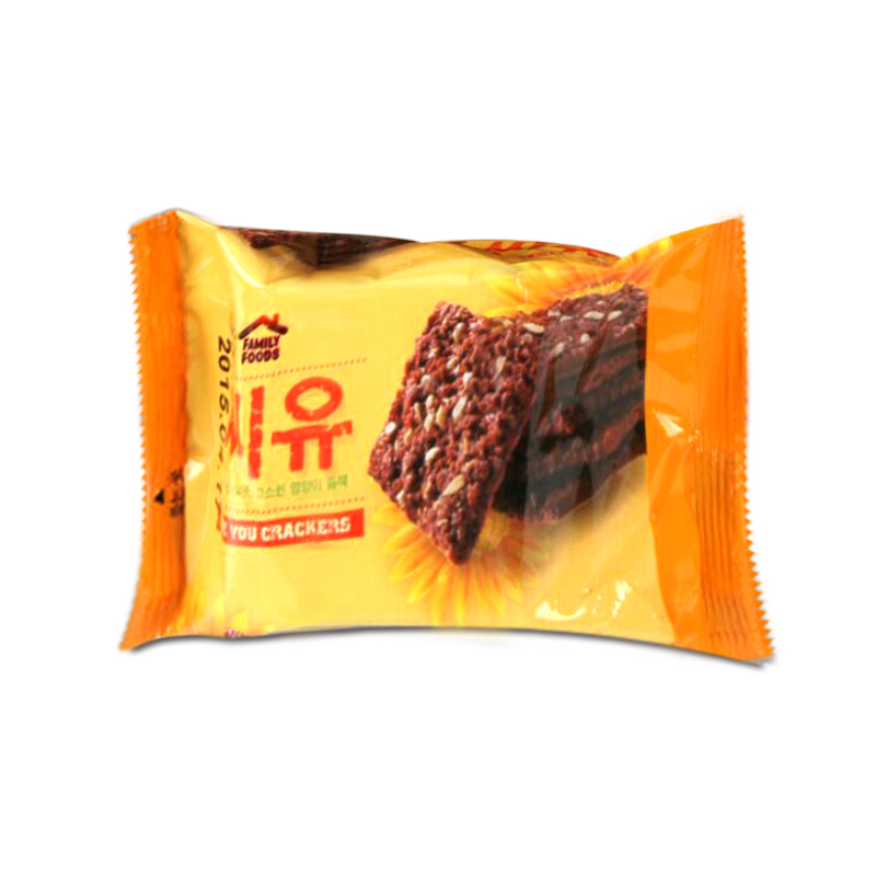 【天猫超市】韩国进口零食 九日葵花籽可可饼干酥脆薄脆可可味28g