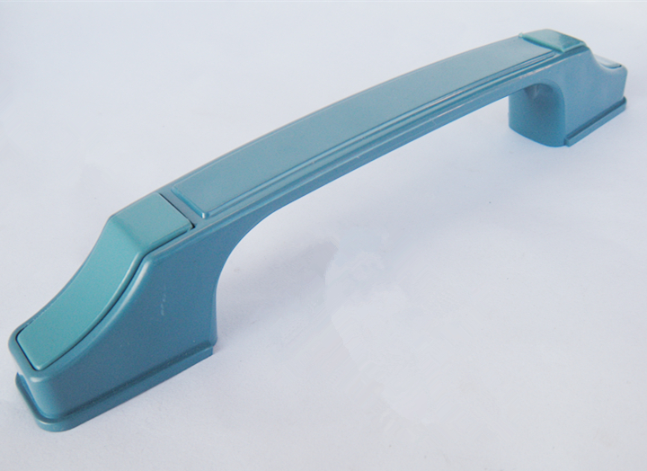 Old fashioned plastic big handle automatic lock security door handle with beautiful heart flying cloud cast to look forward to security door handle