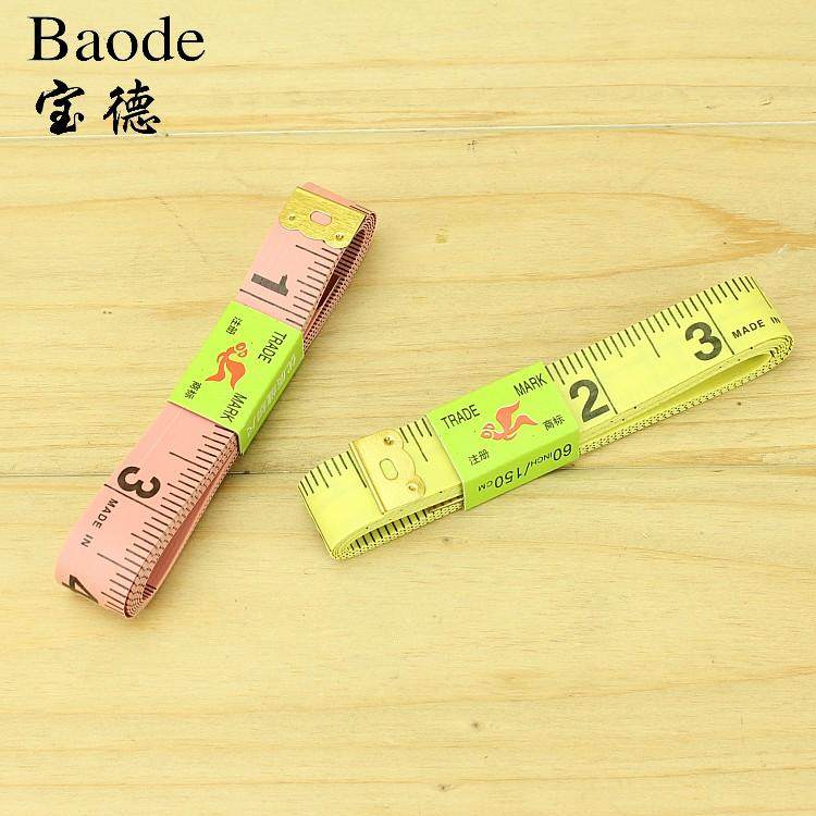 [USD 5.28] Clothing tape ruler three feet meters tall in inches tape
