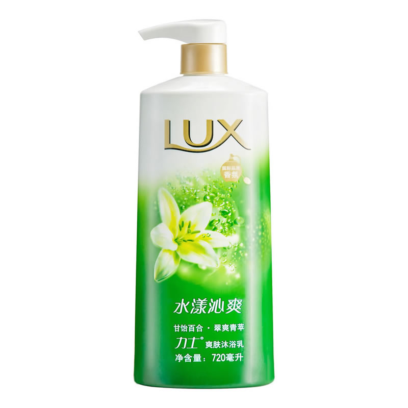 联合利华 力士/lux 水漾沁爽系列沐浴露1000ml 水润沐浴乳